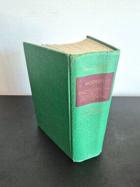 1954 Meta Given's Modern Encyclopedia Of Cooking, Green Hardcover, 1702 Pages